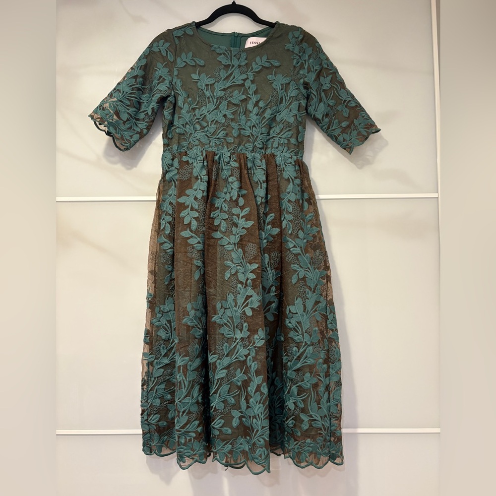 JessaKae Wintergreen Midi Dress